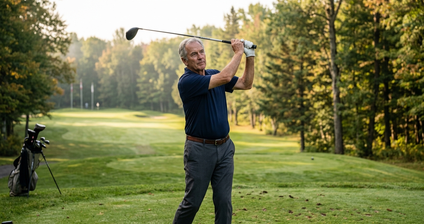 Wisdom in Golf payoff ad