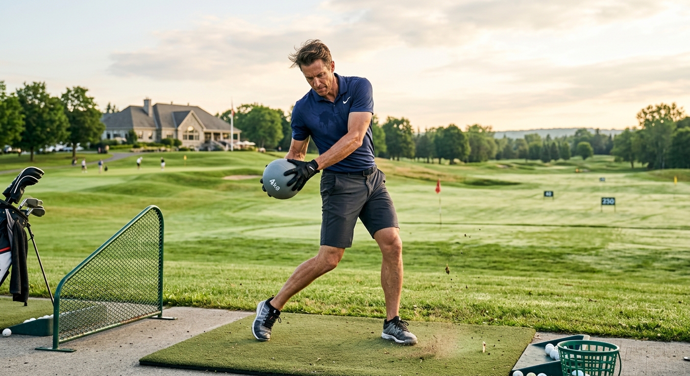 Speed and power training for golfers